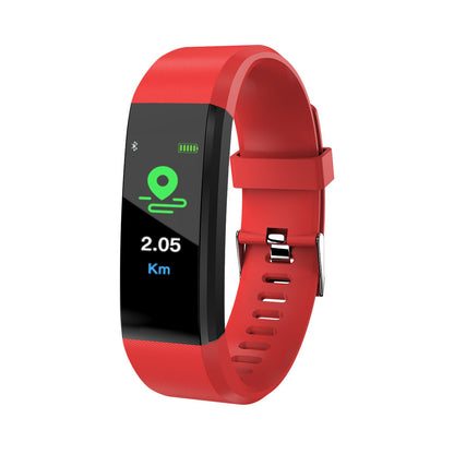 Smart waterproof watch show heart rate & blood pressure