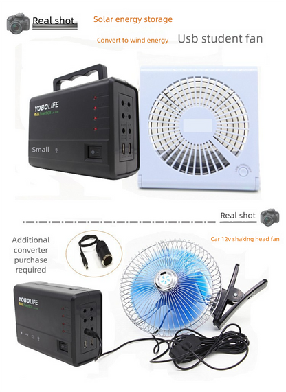 Solar Generator Kit, 120W Portable Power Station for Home, 220V AC Outlet Off-Grid Solar Power System with 4 LED Bulbs & USB Port, Backup Power for TV, Laptop, Phone Charging for Camping Emergency