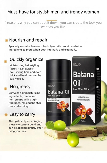 Hair combing wax with Batan Oil – nourishing and shining for your hair