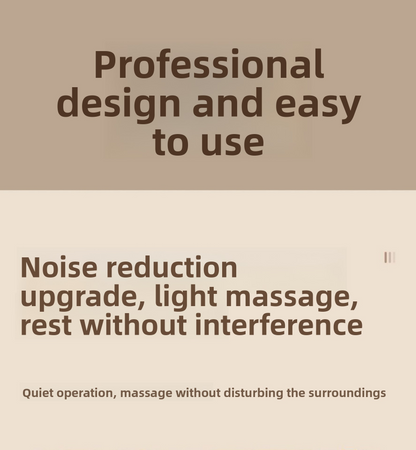 Neck and Shoulder Massage Pellet, with Friction and Heating, 6 Heads, 3 Speeds, Battery, YC-369C