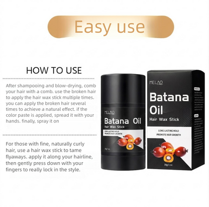 Hair combing wax with Batan Oil – nourishing and shining for your hair