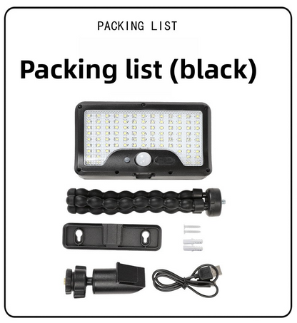 Hot Sale Octopus Solar Light, Outdoor Clip Garden Wall Street Light, Induction Waterproof IP65, Energy Saving, Auto On/Off, Brighter Than Others, Easy Install