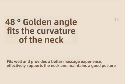 Neck and Shoulder Massage Pellet, with Friction and Heating, 6 Heads, 3 Speeds, Battery, YC-369C