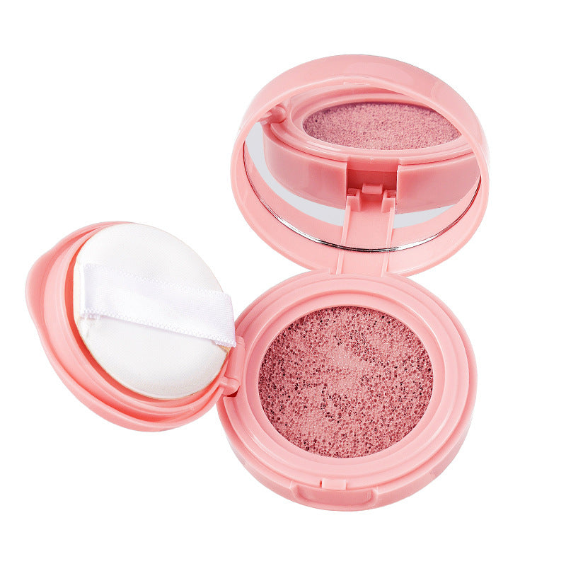 YAQINO creamy cheek mask, aerated texture, water and sweat resistant, natural finish, 3.2g, orange/pink