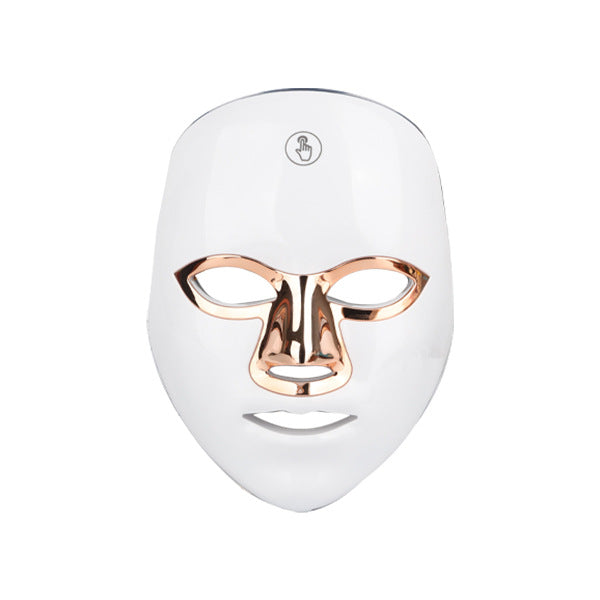 7-color LED face mask, rechargeable, touch, for skin care