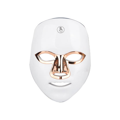 7-color LED face mask, rechargeable, touch, for skin care
