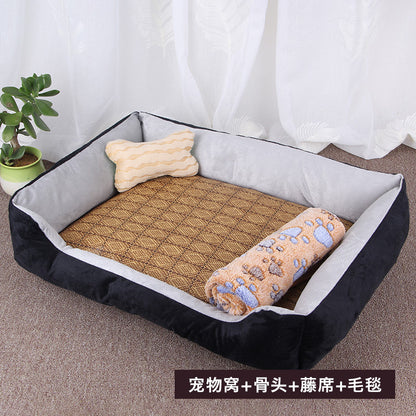 Four-Season Pet Bed