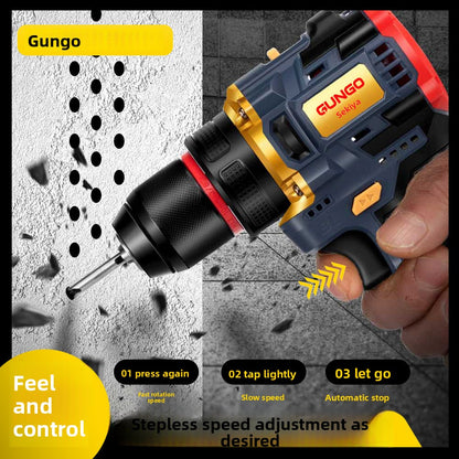 Multifunctional electric drill, charging drill