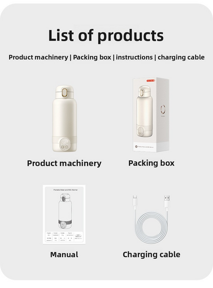 Wireless Thermal Cup for Wuke Milk, Quick Heating 18W, 6 Temperature Steps, Stainless Steel, 0.84kg, Portable for Travelers In other words, it's the same.