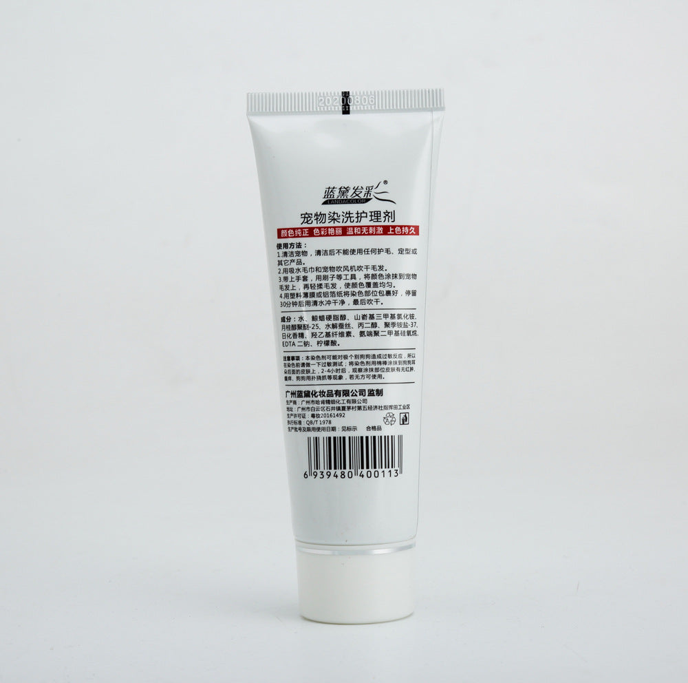 Paint pet dogs cats, 80ml, multiple colors, intense shade, safe, easy to apply, professional care