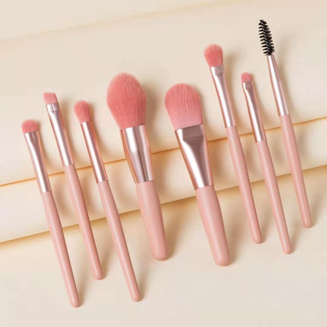 Makeup Brush Set, Premium Synthetic Foundation Brushes, Professional Powder Blush Eyeshadow Blending Tool Kit with Storage Pouch, Cruelty-Free for Beginner & Travel