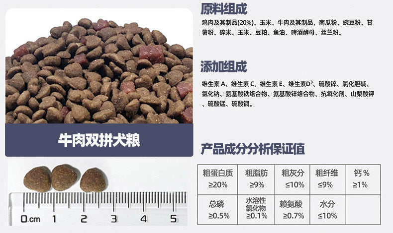 Beef Dual-Blend Dog Food
