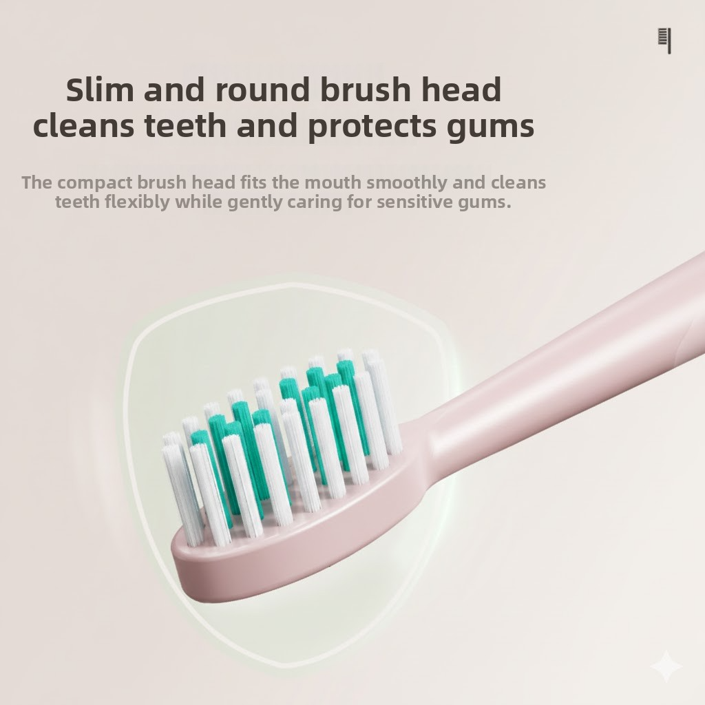 S6 Sonic Electric Toothbrush, 40,000 vibrations/min, IPX7, 5 modes, USB, fast shipping