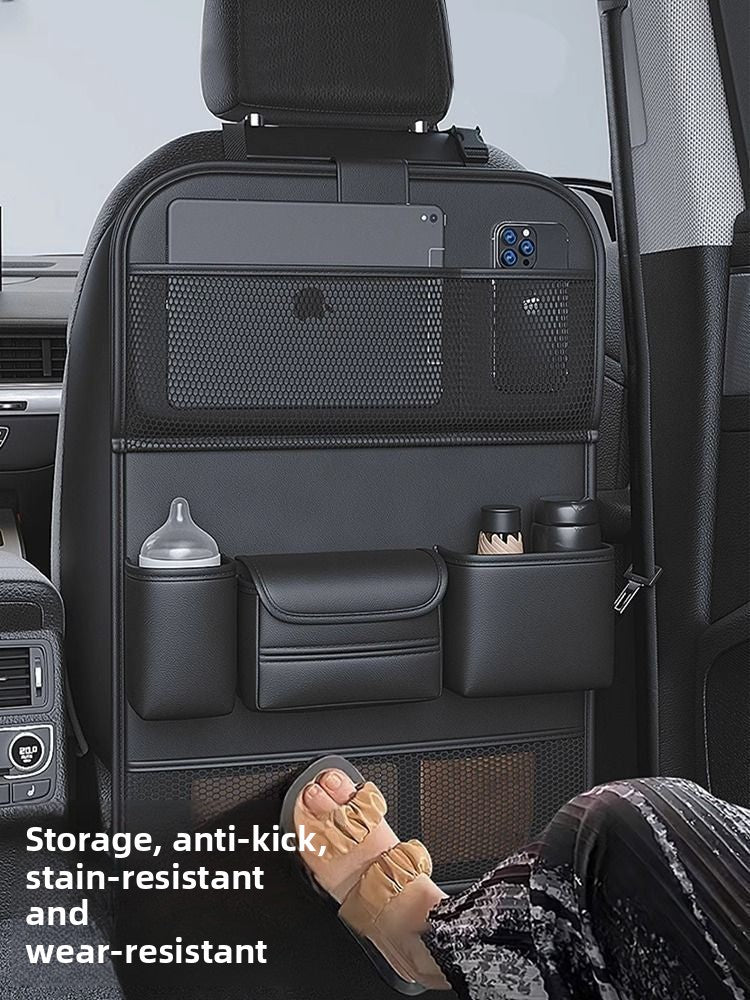 Car Seat Back Storage Rack Seat Back Organizer Bag Child Car Rear Seat Folding Table Car Small Table Portable