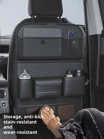 Car Seat Back Storage Rack Seat Back Organizer Bag Child Car Rear Seat Folding Table Car Small Table Portable