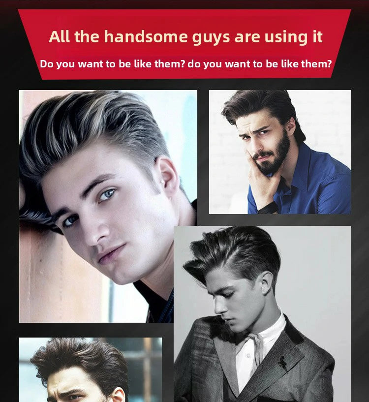 Long-lasting matte hair gel, hair styling wax