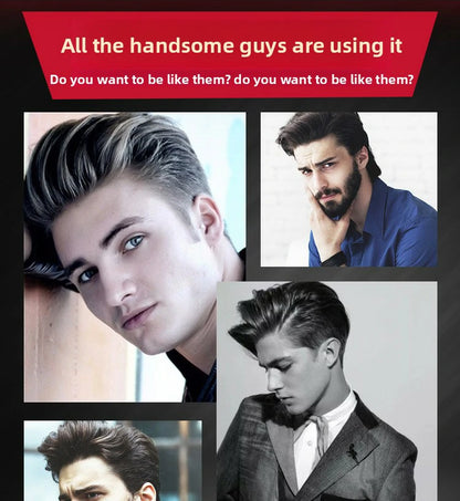 Long-lasting matte hair gel, hair styling wax