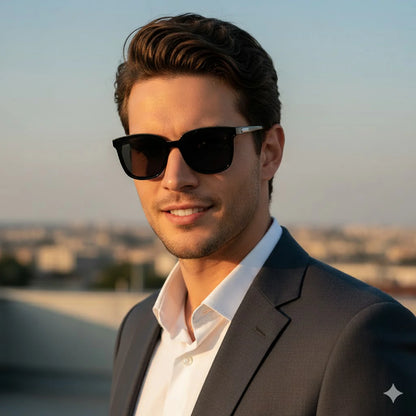 Men's Polarized Sunglasses, UV400, AntiReflex, Fishing Driving, Lightweight TR90 Frame, Aviator Design, 3 Filter Classes, Ideal Gift.