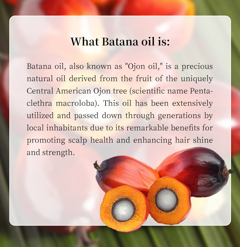Batana Oil Hair Oil Stick, Smoothing and Repairing Damaged Tips, No Removal, Instant Moisturizing, Easy to Apply, For Home and Professional Use, Customizable Packaging, 30g