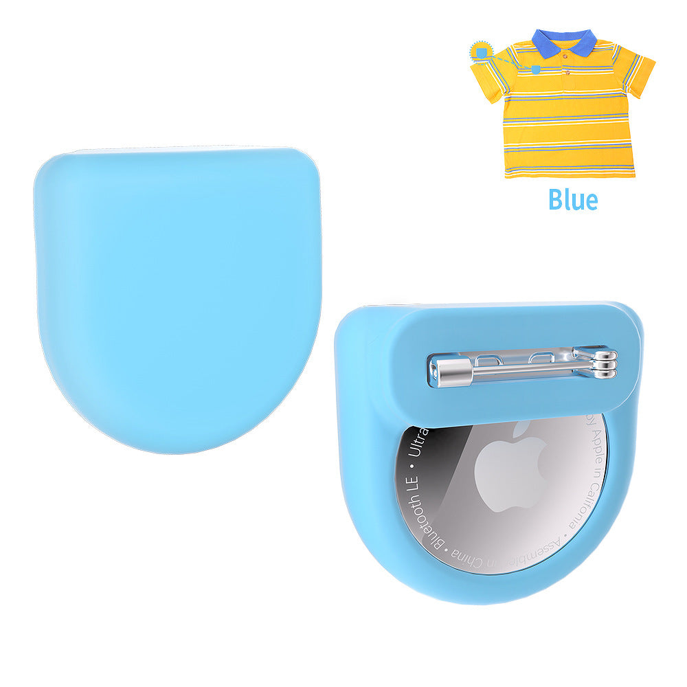Child and pet Locator tracter Silicone Protection Case  - AirTag Love Design Pin