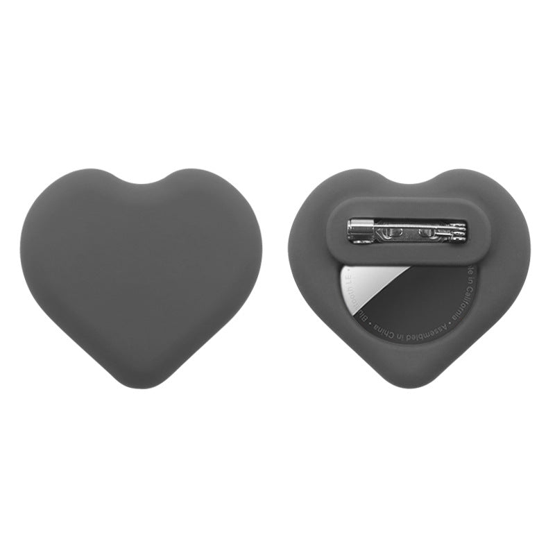 Child and pet Locator tracter Silicone Protection Case  - AirTag Love Design Pin