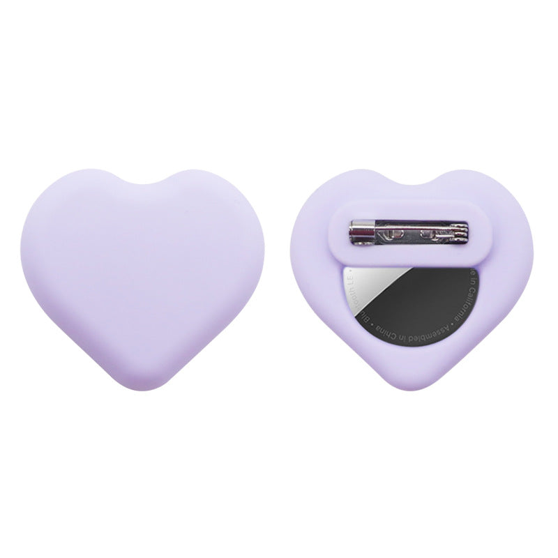 Child and pet Locator tracter Silicone Protection Case  - AirTag Love Design Pin