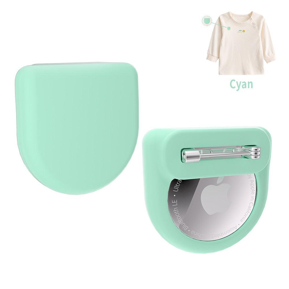 Child and pet Locator tracter Silicone Protection Case  - AirTag Love Design Pin