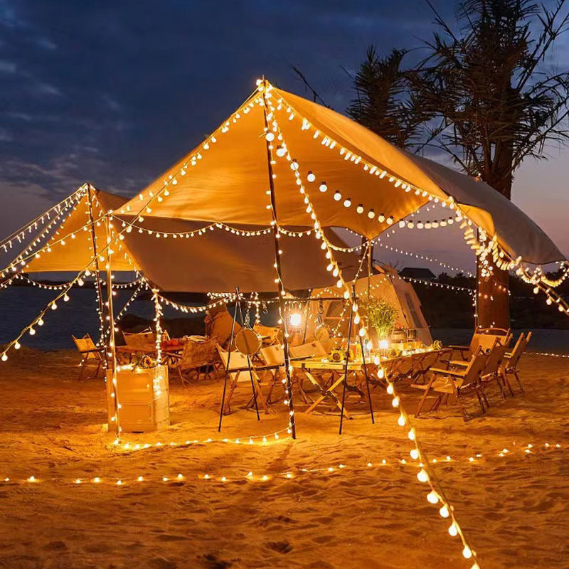 Solar Bubble String Lights Outdoor Waterproof, 8 Modes 12M/100LEDs Solar Powered Crystal Globe Fairy Lights for Garden Patio Yard Wedding Christmas Decor – Auto On/Off, IP65 Rated, Party & Holiday Lighting