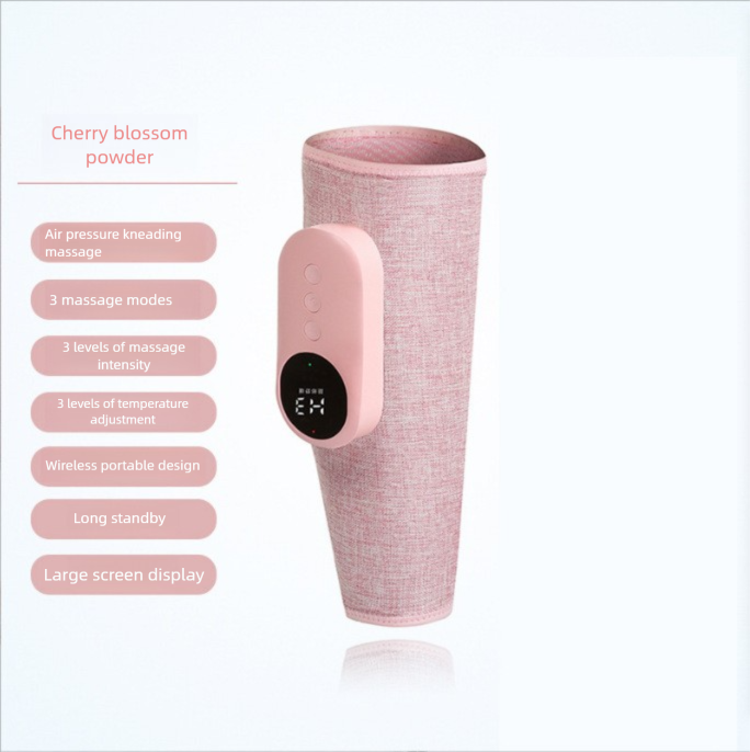 Calf massager, air wave electric air pressure unblocking device, multi-functional leg massager, constant temperature hot compress leg beauty device