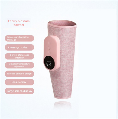 Calf massager, air wave electric air pressure unblocking device, multi-functional leg massager, constant temperature hot compress leg beauty device