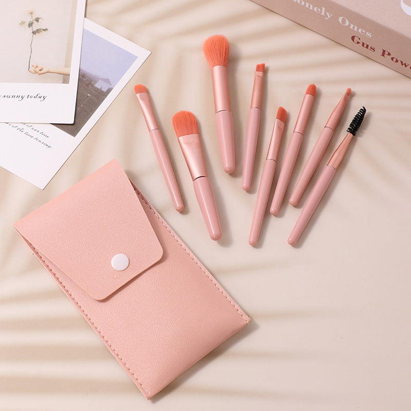 Makeup Brush Set, Premium Synthetic Foundation Brushes, Professional Powder Blush Eyeshadow Blending Tool Kit with Storage Pouch, Cruelty-Free for Beginner & Travel