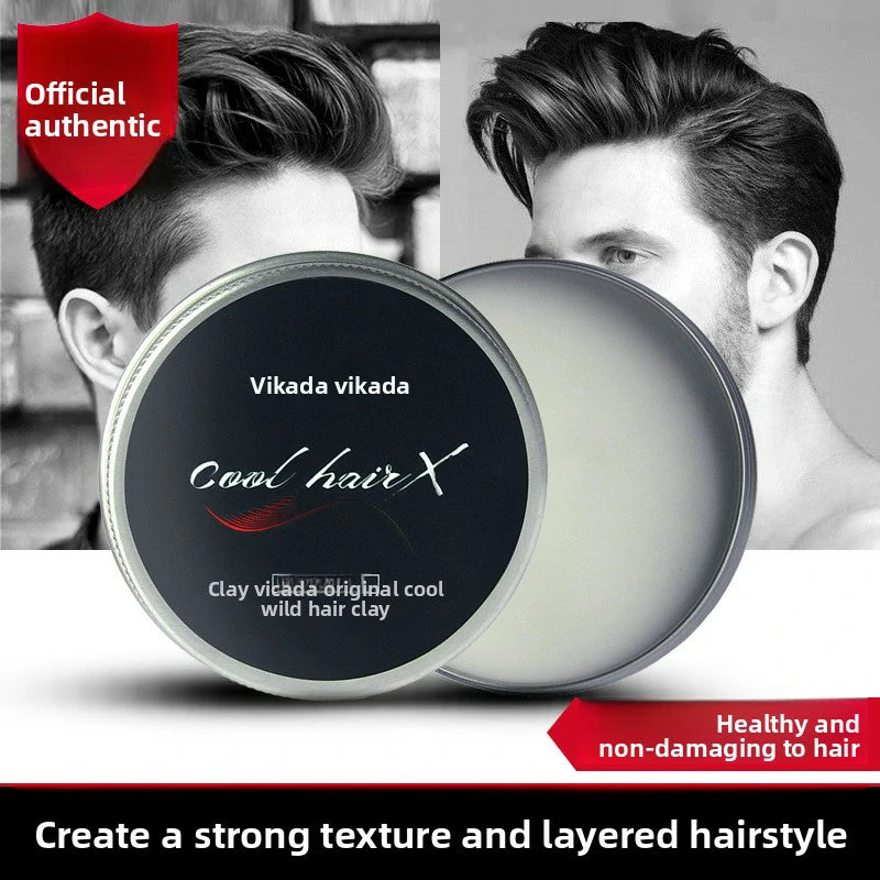 Long-lasting matte hair gel, hair styling wax
