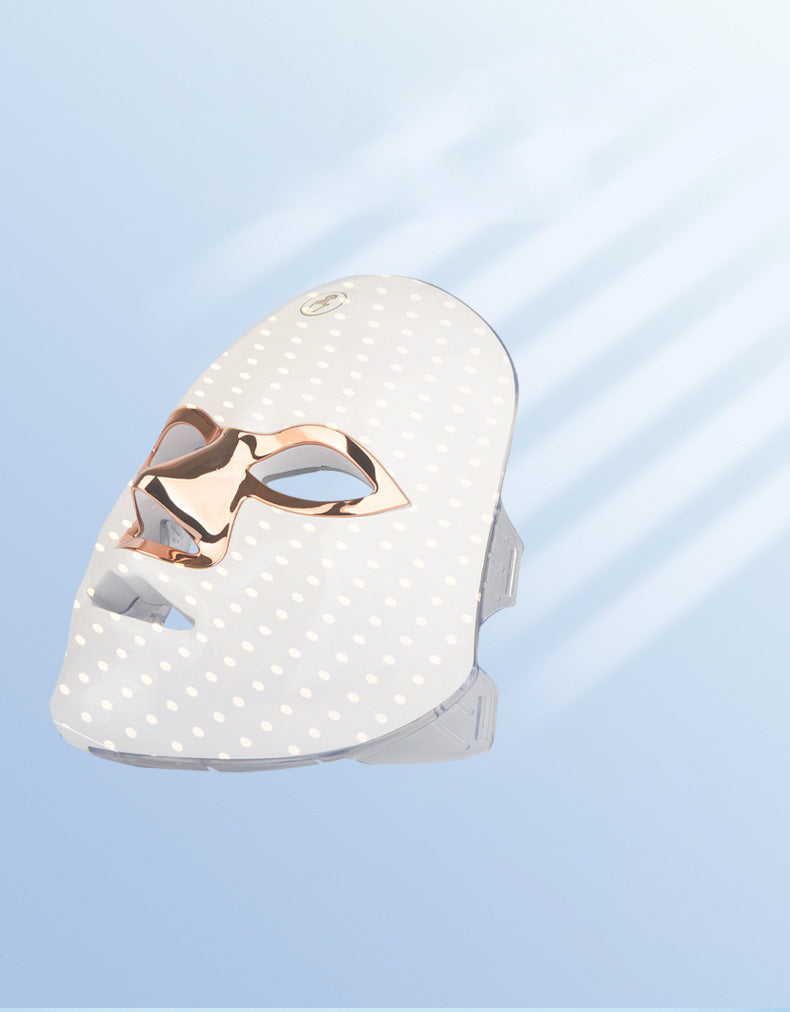 7-color LED face mask, rechargeable, touch, for skin care