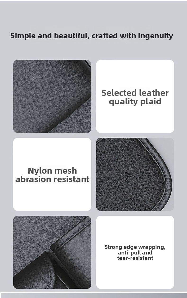 Car Seat Back Storage Rack Seat Back Organizer Bag Child Car Rear Seat Folding Table Car Small Table Portable