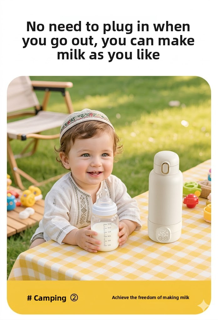 Wireless Thermal Cup for Wuke Milk, Quick Heating 18W, 6 Temperature Steps, Stainless Steel, 0.84kg, Portable for Travelers In other words, it's the same.