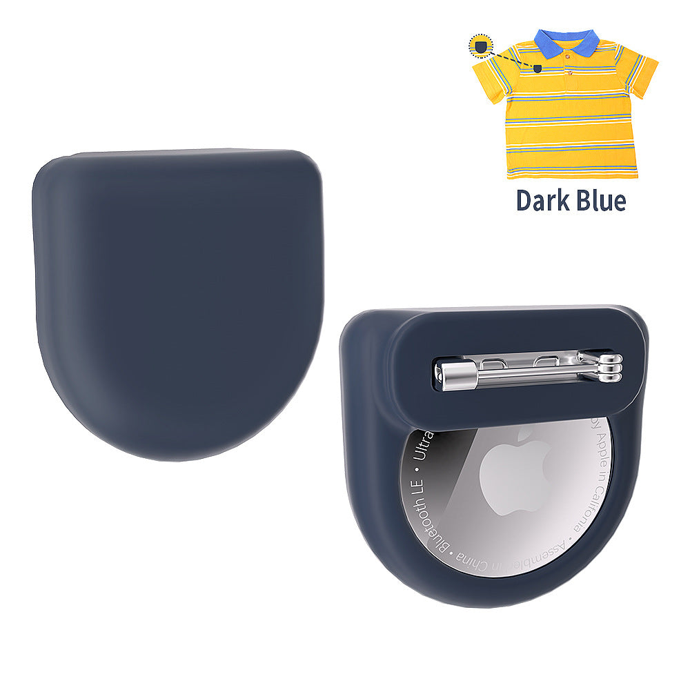 Child and pet Locator tracter Silicone Protection Case  - AirTag Love Design Pin