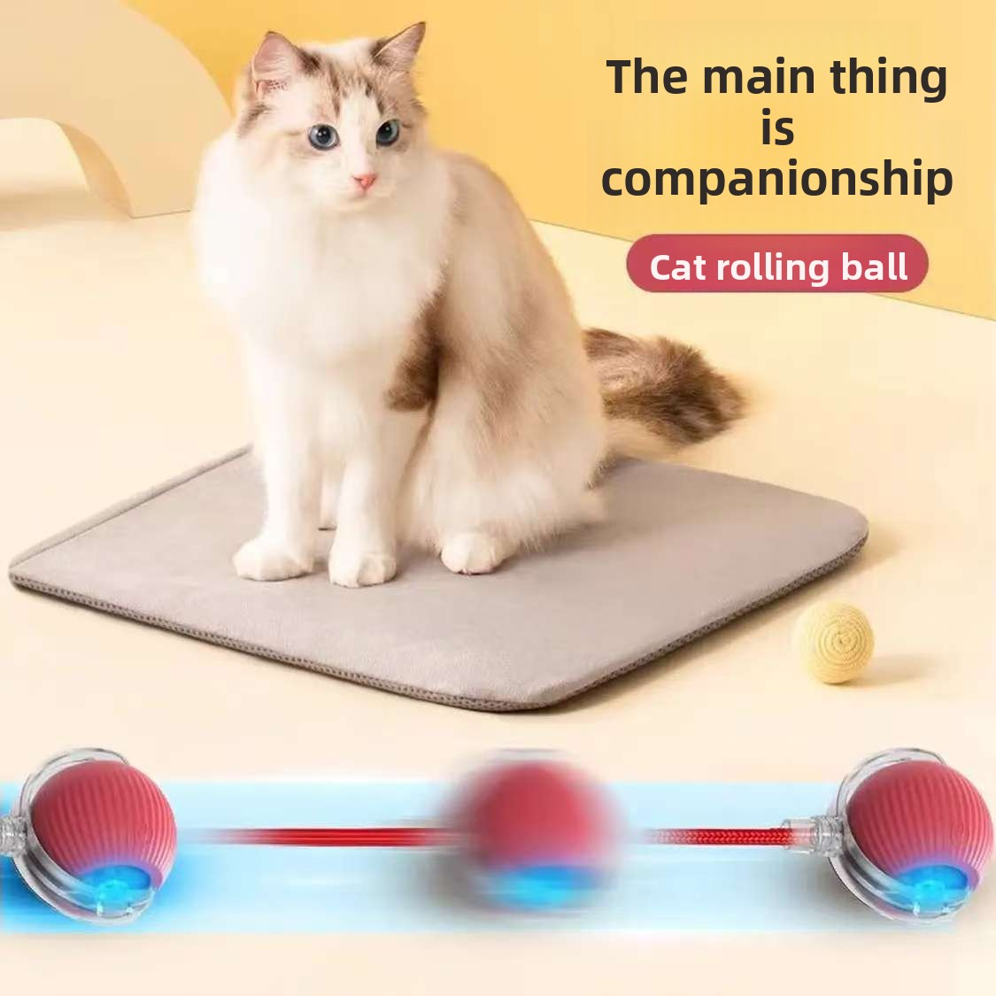 Smart Automatic Moving Cat Toy