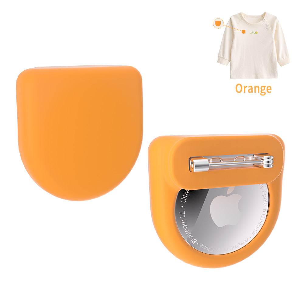 Child and pet Locator tracter Silicone Protection Case  - AirTag Love Design Pin