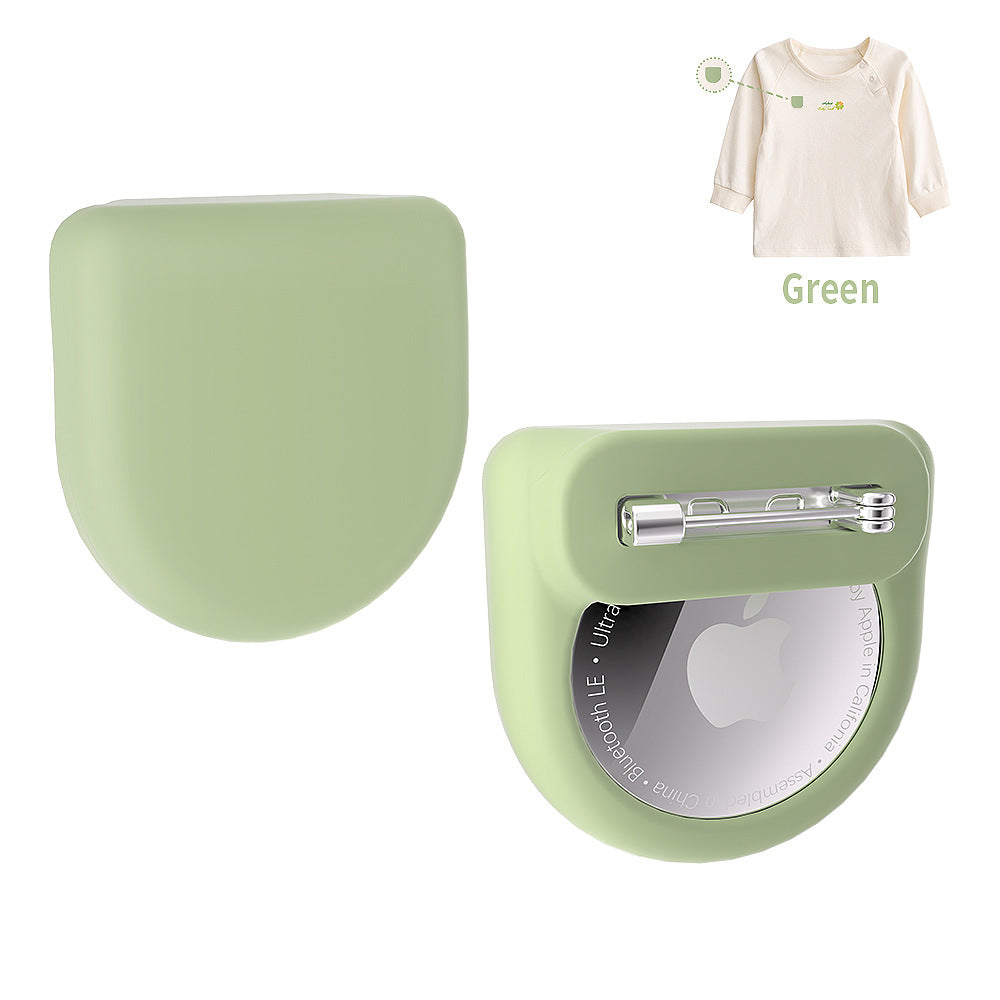 Child and pet Locator tracter Silicone Protection Case  - AirTag Love Design Pin