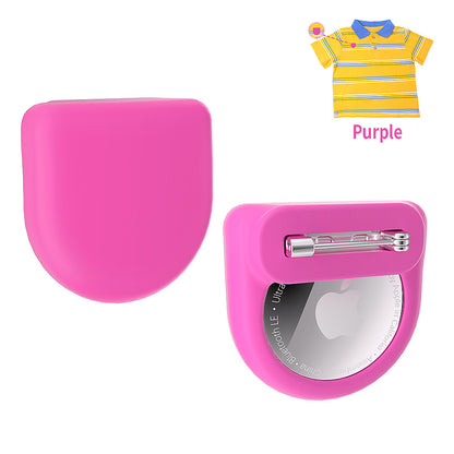 Child and pet Locator tracter Silicone Protection Case  - AirTag Love Design Pin