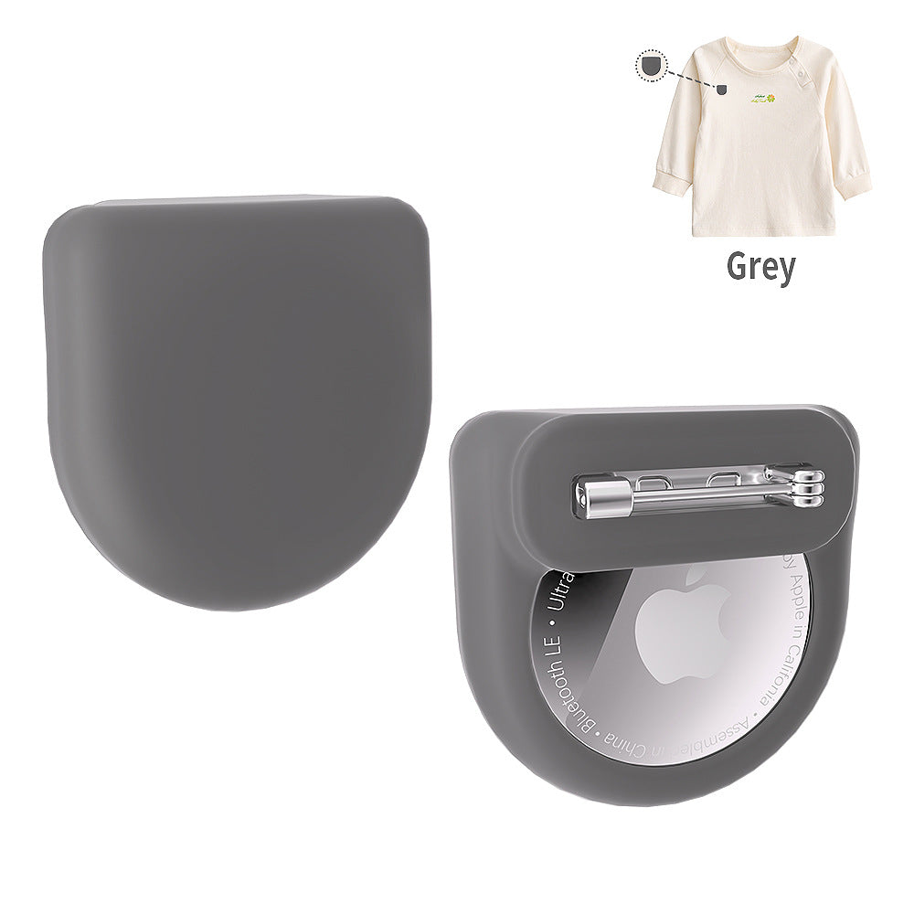 Child and pet Locator tracter Silicone Protection Case  - AirTag Love Design Pin