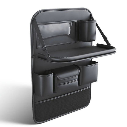 Car Seat Back Storage Rack Seat Back Organizer Bag Child Car Rear Seat Folding Table Car Small Table Portable