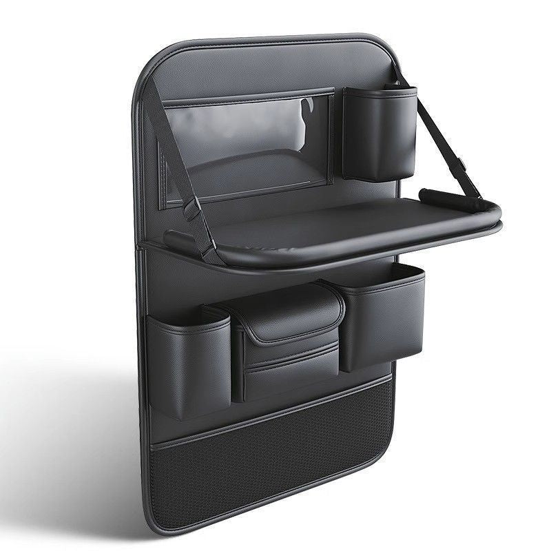 Car Seat Back Storage Rack Seat Back Organizer Bag Child Car Rear Seat Folding Table Car Small Table Portable