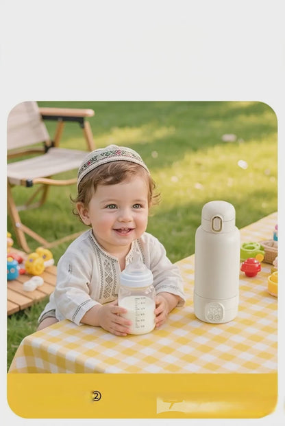 Wireless Thermal Cup for Wuke Milk, Quick Heating 18W, 6 Temperature Steps, Stainless Steel, 0.84kg, Portable for Travelers In other words, it's the same.