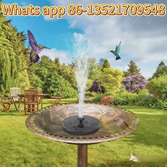 Turn Any Bird Bath into a Mini Fountain – No Electricity, No Batteries, No Monthly Bills