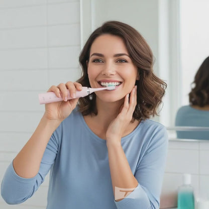 S6 Sonic Electric Toothbrush, 40,000 vibrations/min, IPX7, 5 modes, USB, fast shipping
